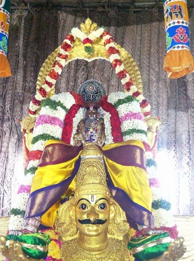 Keezhkattalai Sri Srinivasa Perumal Temple Purattasi Garuda Sevai  2014 17
