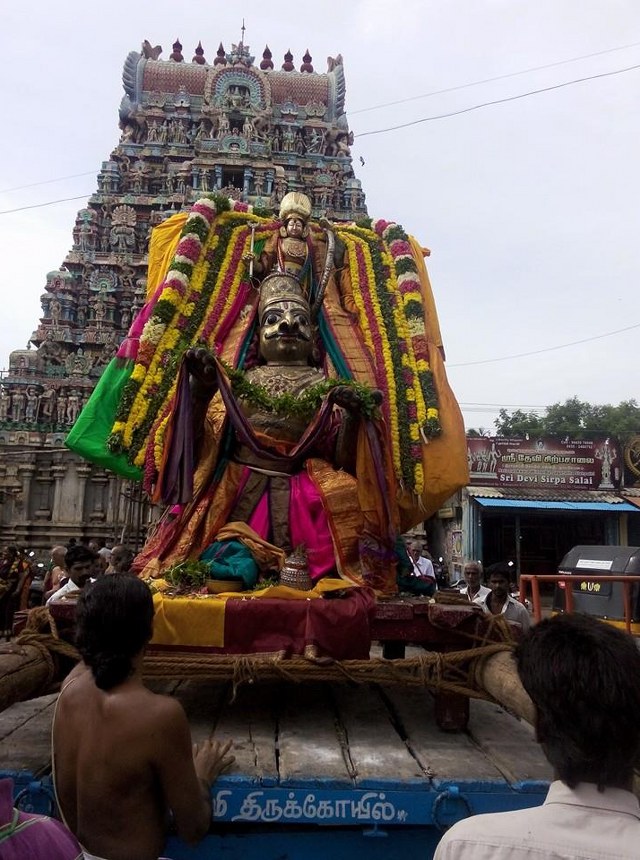 Kumbakonam Sri Ramaswami  Temple Thirupavithrotsavam Udhaya Garuda Sevai 2014  8
