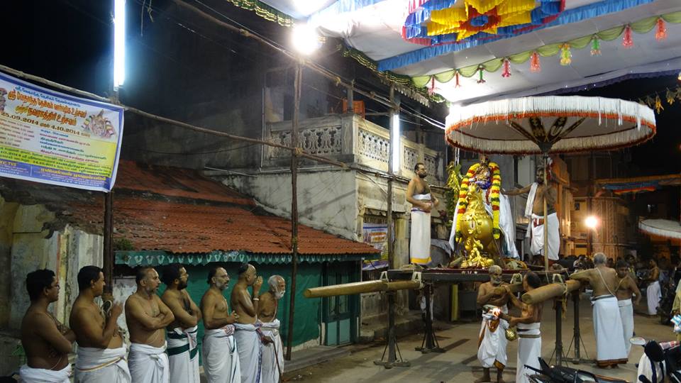 Mylapore SVDD Sri Srinivasa Perumal Temple Swami Desikan Uthsavam Day 5 Evening 29-09-2014  07