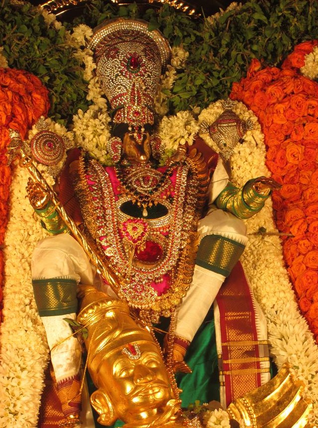 Pondicherry Hayagreevar Sannadhi Day 4 Garuda Sevai 2014 04