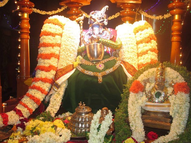 Pondicherry Sri Hayavagreeva Sannadhi Brahmotsavam day 8 2014  02