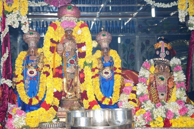 Purattasi Swathi Sudarsana Homam At Lower Ahobilam Sri Prahaladavardan Temple6