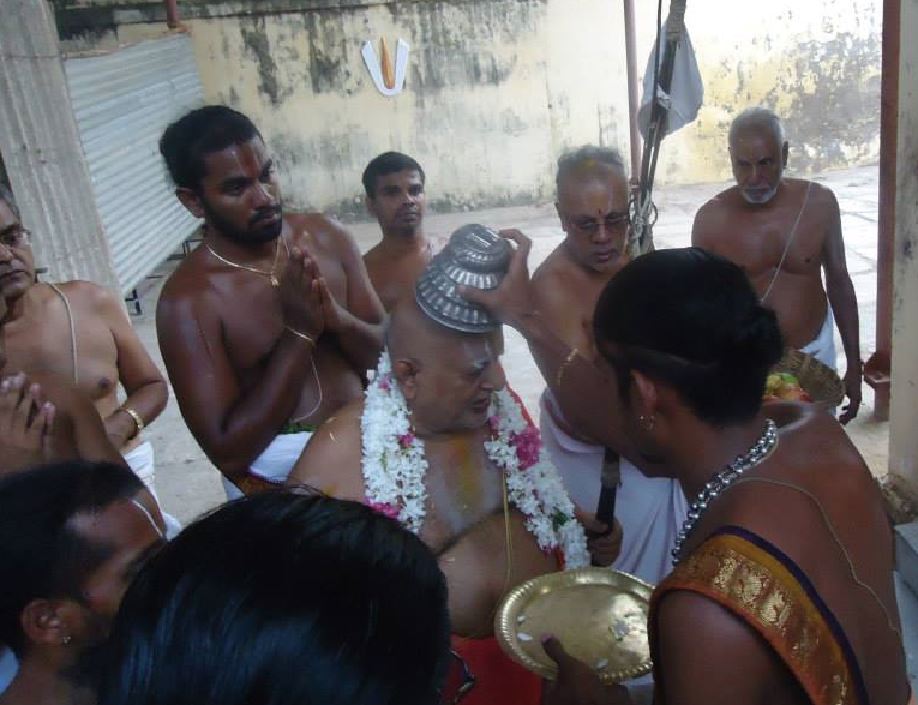 Srimushnam Andavan Mangalasasanam at Harasaapa Vimochana PErumal temple