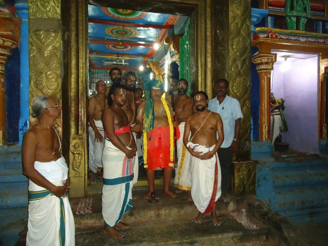 Srimushnam Andavan Mangalasasanam at Mannargudi Sri Rajagopalan Sannadhi  2014--08