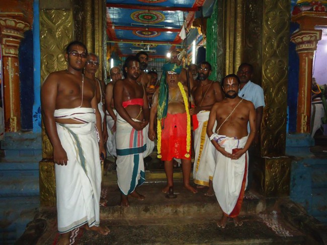 Srimushnam Andavan Mangalasasanam at Mannargudi Sri Rajagopalan Sannadhi  2014--09