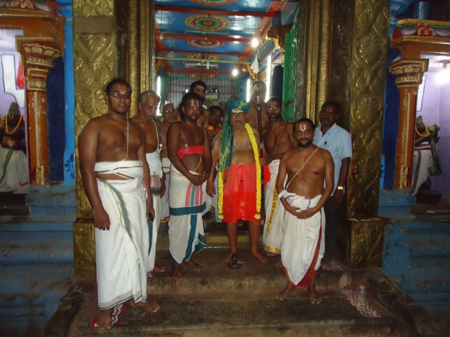 Srimushnam Andavan Mangalasasanam at Mannargudi Sri Rajagopalan Sannadhi  2014--10