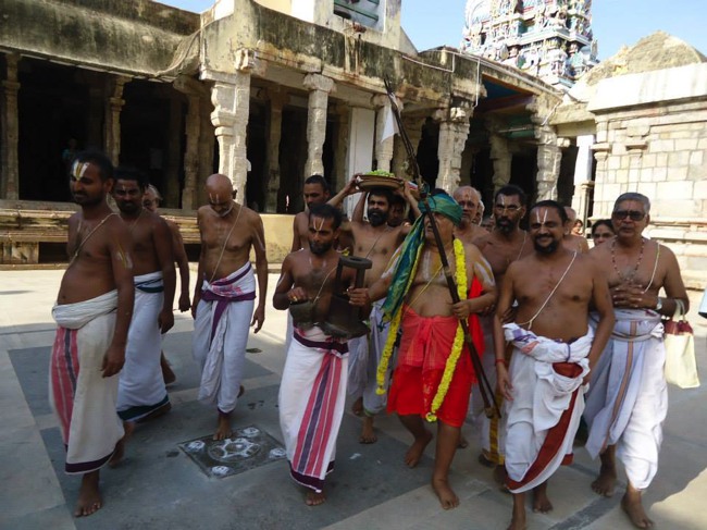 Srimushnam Andavan Mangalasasanam at Mannargudi Sri Rajagopalan Sannadhi  2014--20