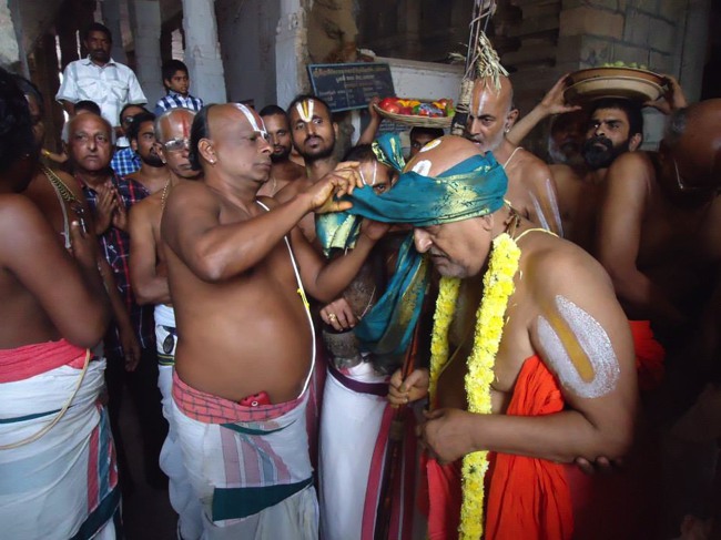 Srimushnam Andavan Mangalasasanam at Mannargudi Sri Rajagopalan Sannadhi  2014--26