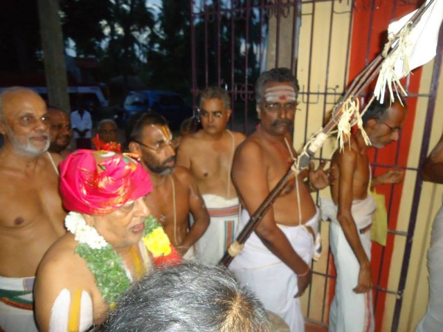 Srimushnam Andavan Mangalasasanam at Perumpuliyur Sri Sundararaja Perumal Temple  2014 03