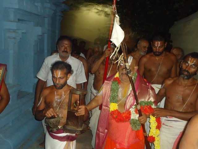 Srimushnam Andavan Mangalasasanam at Perumpuliyur Sri Sundararaja Perumal Temple  2014 06