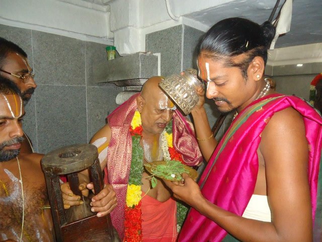 Srimushnam Andavan Mangalasasanam at Perumpuliyur Sri Sundararaja Perumal Temple  2014 17