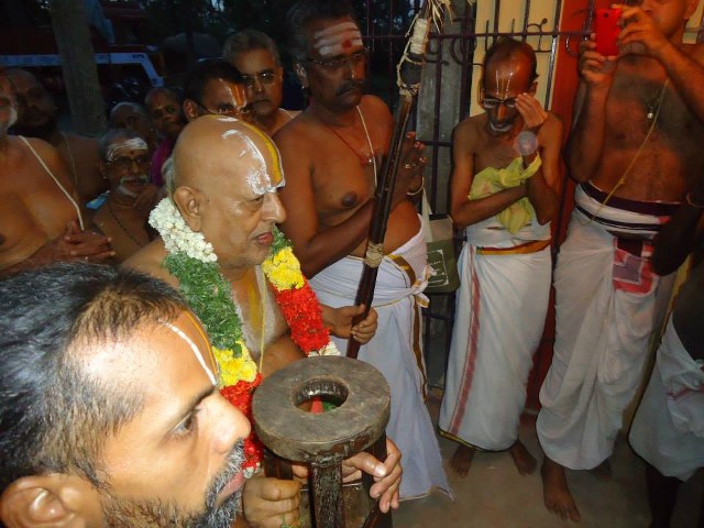 Srimushnam Andavan Mangalasasanam at Perumpuliyur Sri Sundararaja Perumal Temple  2014 18