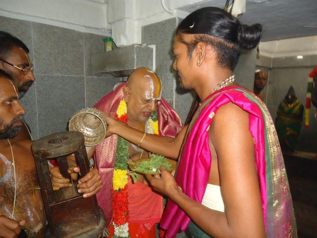 Srimushnam Andavan Mangalasasanam at Perumpuliyur Sri Sundararaja Perumal Temple  2014 21