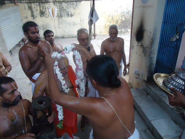 Srimushnam Andavan Thirukandiyur Harasaapa Vimochana Perumal  Kovil Mangalasasanam  2014 13