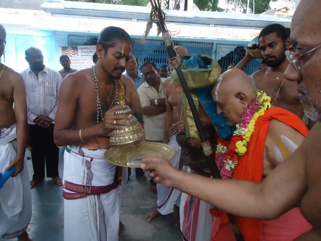 Srimushnam Andavan Thirukandiyur Harasaapa Vimochana Perumal  Kovil Mangalasasanam  2014 17