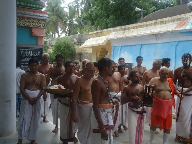 Srimushnam Andavan Thirukandiyur Harasaapa Vimochana Perumal  Kovil Mangalasasanam  2014 21