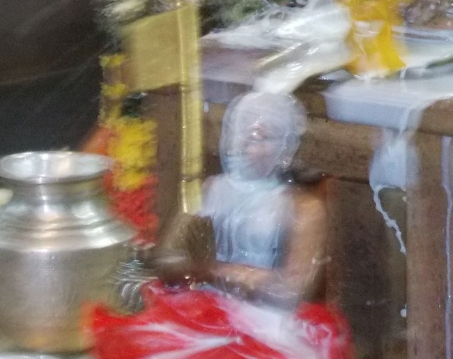 Srirangam Ahobila Mutt Adhivan Satakopan Thirunakshatra utsavam Thirumanjanam day 6 2014 01