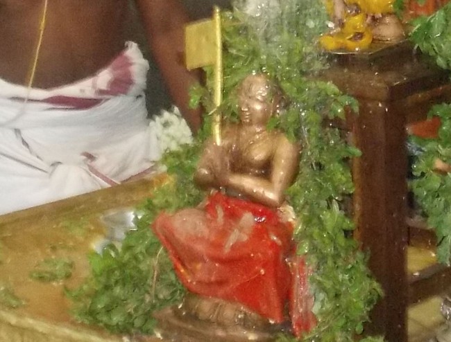 Srirangam Ahobila Mutt Adhivan Satakopan Thirunakshatra utsavam Thirumanjanam day 6 2014 04