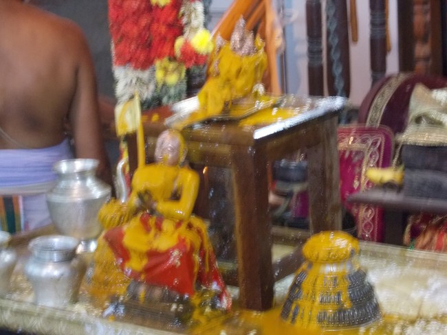 Srirangam Ahobila Mutt Adhivan Satakopan Thirunakshatra utsavam Thirumanjanam day 6 2014 09