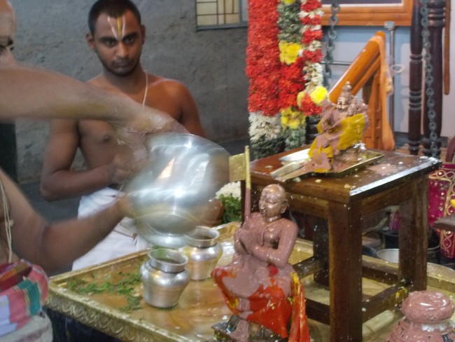 Srirangam Ahobila Mutt Adhivan Satakopan Thirunakshatra utsavam Thirumanjanam day 6 2014 10