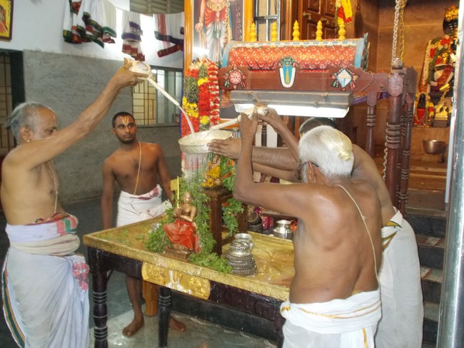 Srirangam Ahobila Mutt Adhivan Satakopan Thirunakshatra utsavam Thirumanjanam day 6 2014 11