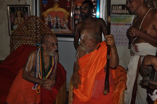 Srirangam Srimad Andavan Visit Poundarikapuram Ashramam 2014  15