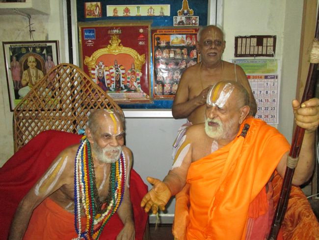 Srirangam Srimad Andavan Visit Poundarikapuram Ashramam 2014  38
