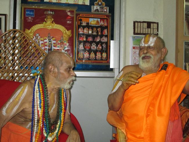 Srirangam Srimad Andavan Visit Poundarikapuram Ashramam 2014  46