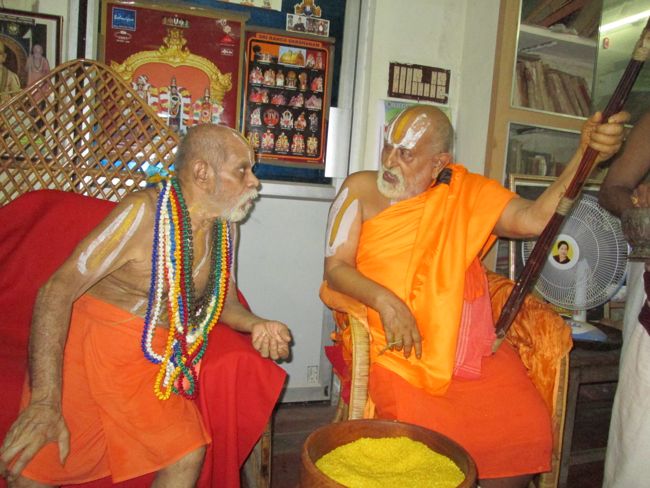 Srirangam Srimad Andavan Visit Poundarikapuram Ashramam 2014  47