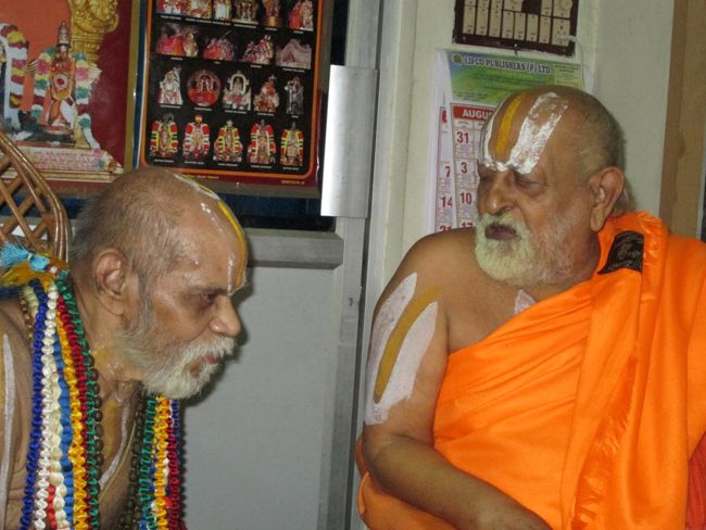 Srirangam Srimad Andavan Visit Poundarikapuram Ashramam 2014  48