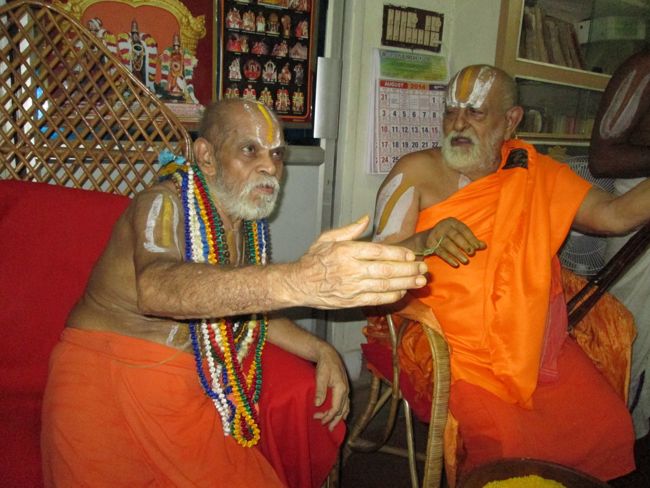 Srirangam Srimad Andavan Visit Poundarikapuram Ashramam 2014  50