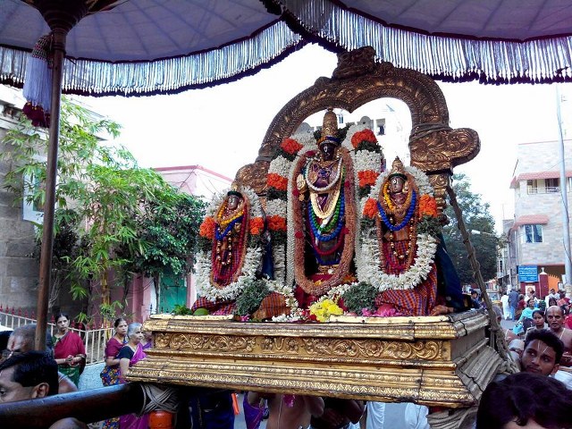 THiruvallikeni Parthasarathy Temple Pavithrotsavam day 6 2014  4