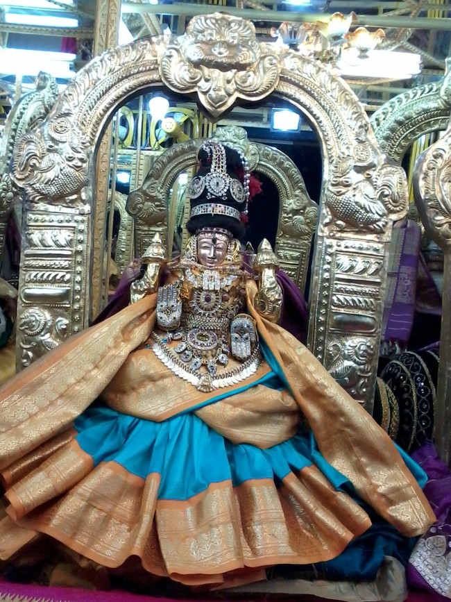 THiruvelukkai Sri Azhagiyasingaperumal temple Purattasi Ammavasai Sevai  2014 3