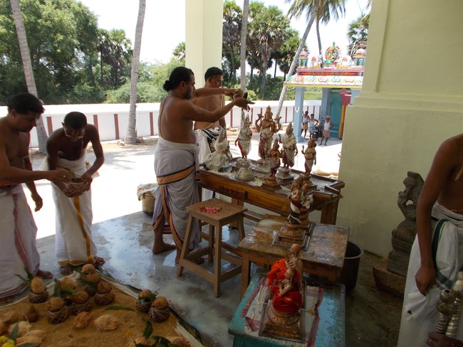 Thalaichangadu Nanmadhiyam Perumal Temple Samprokshanam  2014 17
