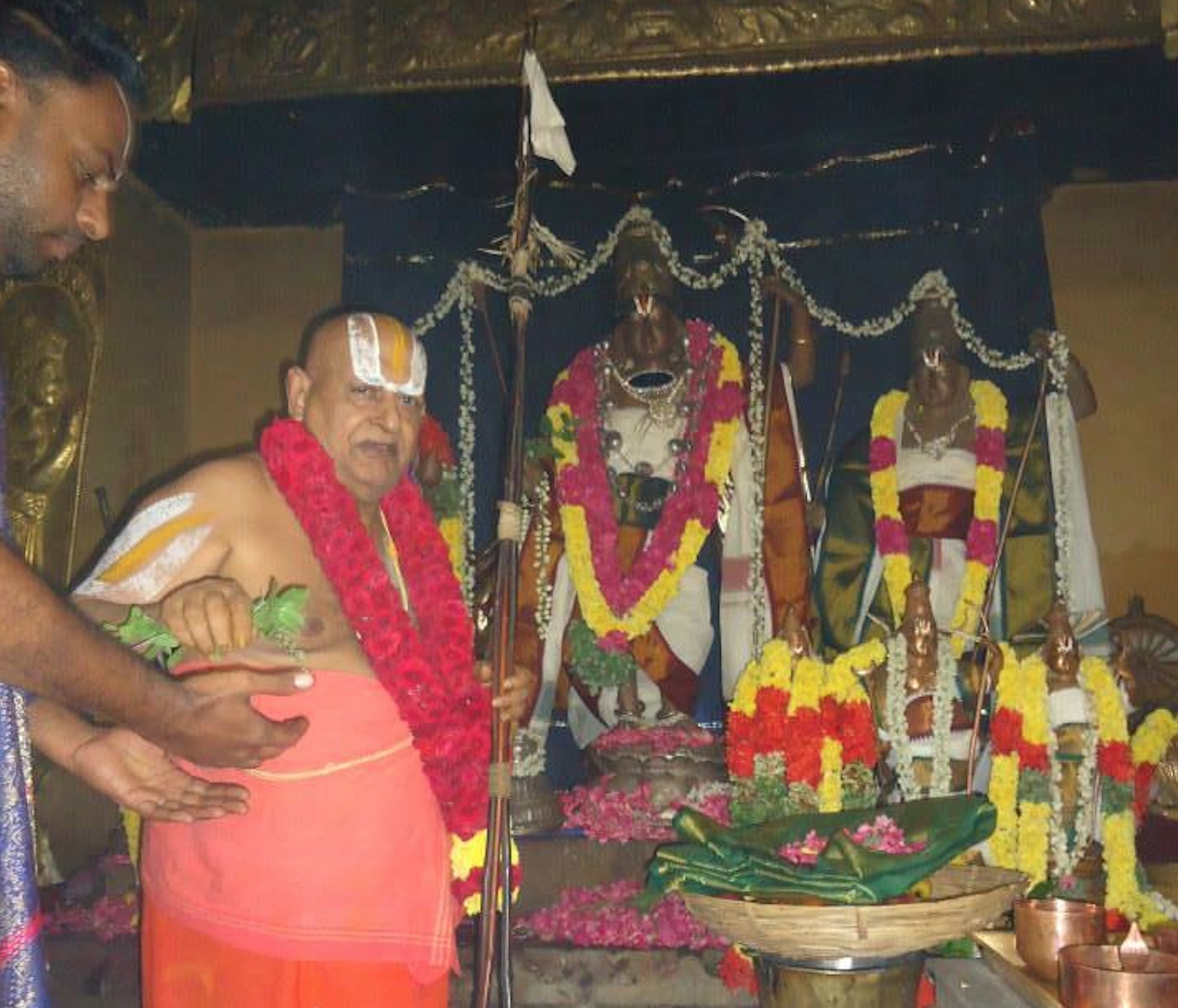 Thillaivilagam Sri Kothandaramar Perumal Temple andavan Mangalassasnam 2014