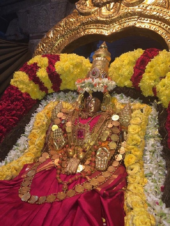Thiruchanoor Sri Padmavathi Thayar temple Navarathiri Utsavam Commences5