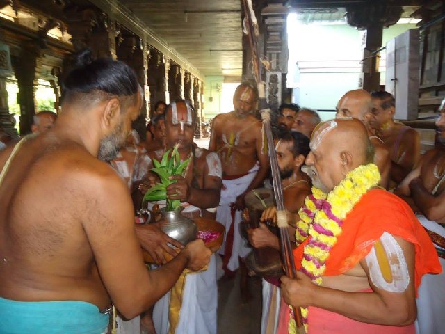 Thiruindhalur SRi Parimala Ranganatha Perumal Temple Srimushnam ANdavan Mangalasasanam 2014 10