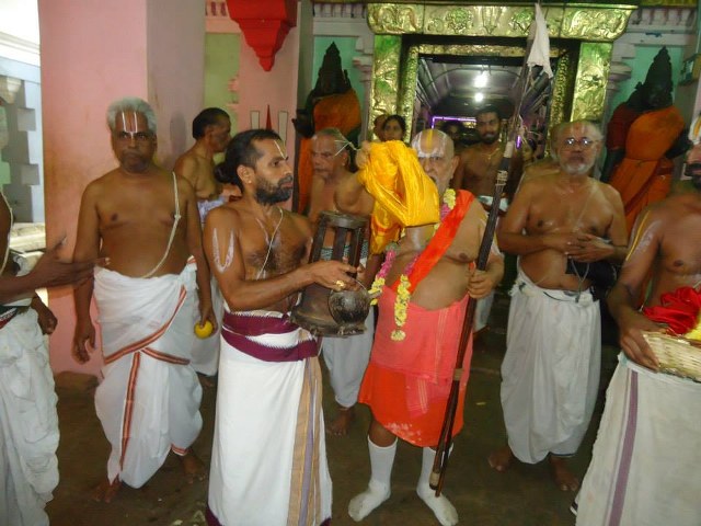 Thiruindhalur SRi Parimala Ranganatha Perumal Temple Srimushnam ANdavan Mangalasasanam 2014 11