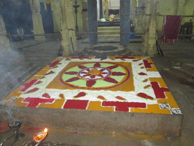 Thiruvallur Sri Veeraraghava  perumal Temple Pavithrotsavam angurarpanam 2014  01