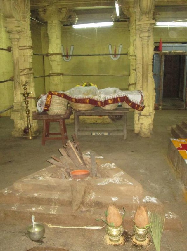 Thiruvallur Sri Veeraraghava  perumal Temple Pavithrotsavam angurarpanam 2014  14