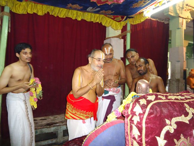 Thoopul Swami Desikan THirunakshatram day 2 Nadathur Ammal Kalaskshepa Goshti 2014 31