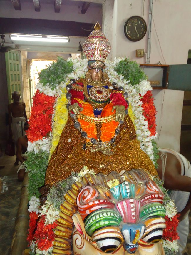 29th oct 14 simha vaahanam srirangam poundrigapuram ashram swami desikan (27)