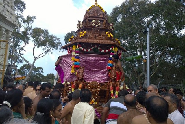 Australia Helensburg Sri Venkatesware Temple Brahmotsavam day 6 2014  03