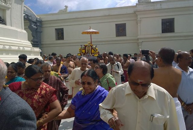 Australia Helensburg Sri Venkatesware Temple Brahmotsavam day 6 2014  10