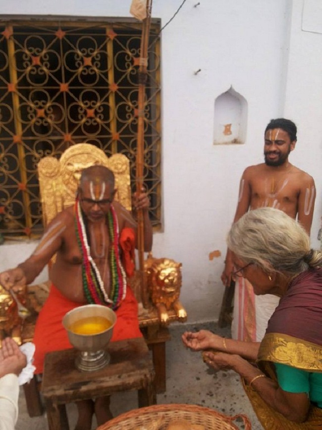 Dwadasi and Pradosha Aaradhanam At Naimisaranyam Sri Ahobila Mutt1
