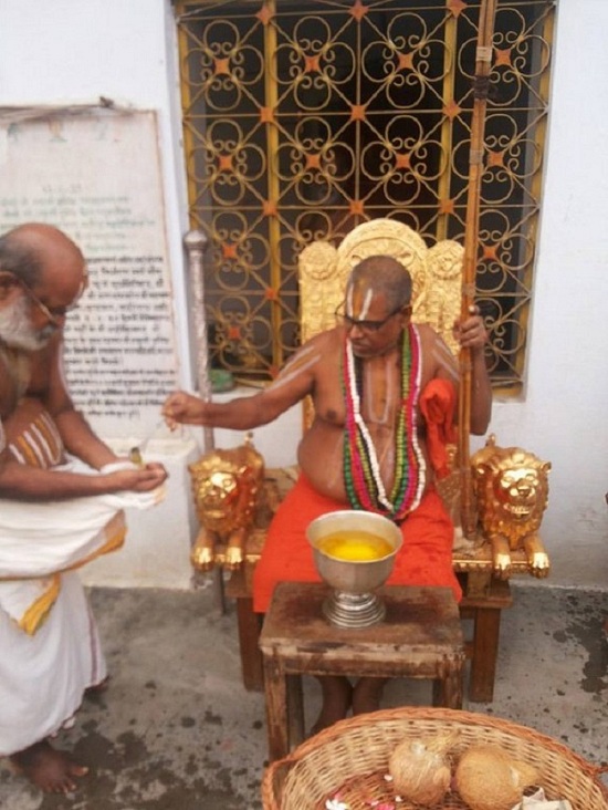 Dwadasi and Pradosha Aaradhanam At Naimisaranyam Sri Ahobila Mutt12