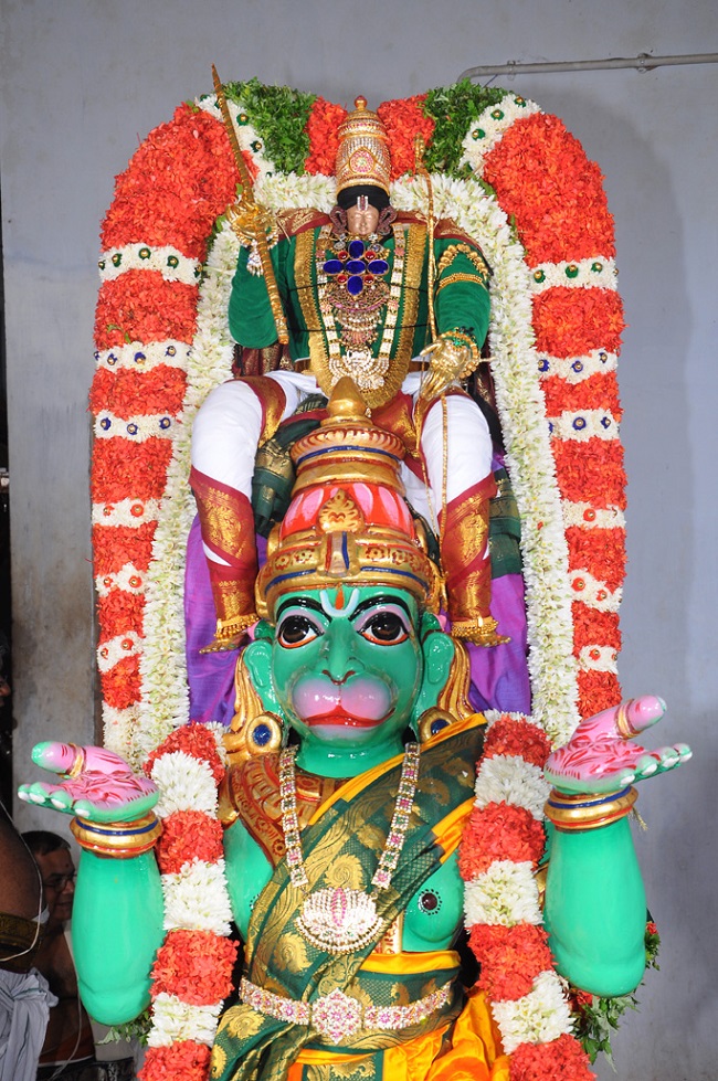 Gunaseelam Prasanna Venkatachalapathi Perumal Temple Brahmotsavam Hanumantha vahanam 2014 1