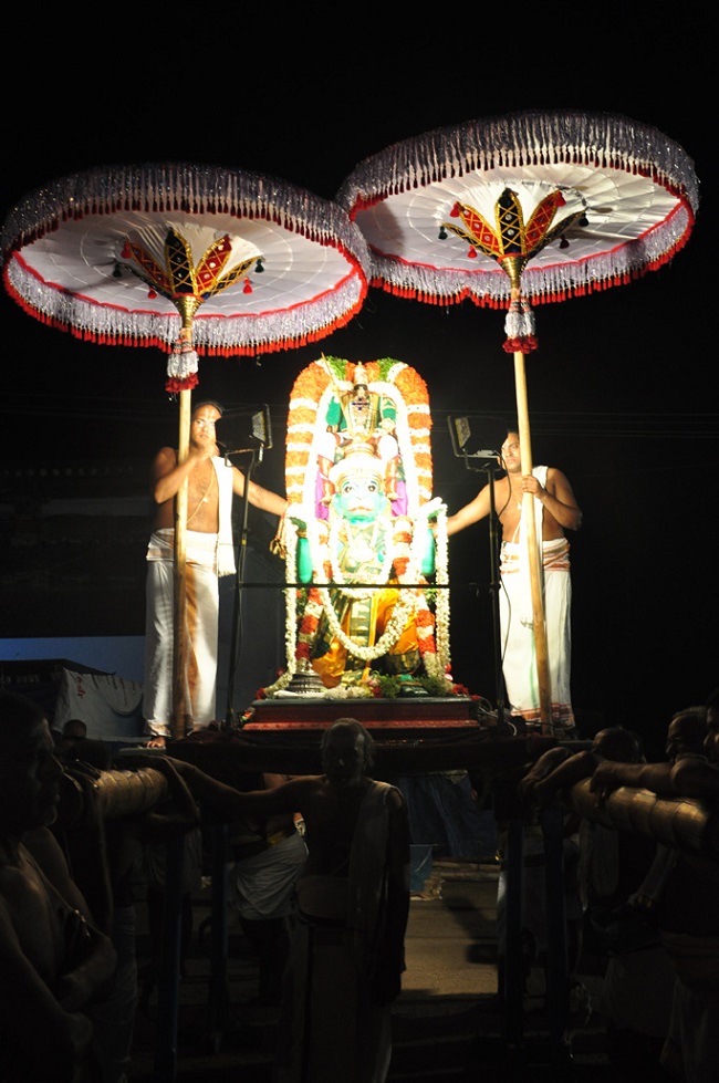 Gunaseelam Prasanna Venkatachalapathi Perumal Temple Brahmotsavam Hanumantha vahanam 2014 7