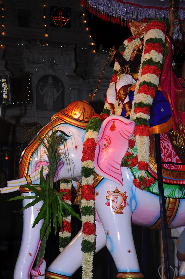 Gunaseelam Sri Venkatachalapathy Temple Brahmotsavam Gaja Vahanam 2014--04