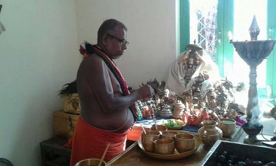 HH 46th Srimath Azhagiyasingar Mangalasasanam At Thiruvadhari Ashramam(Badrinath)14